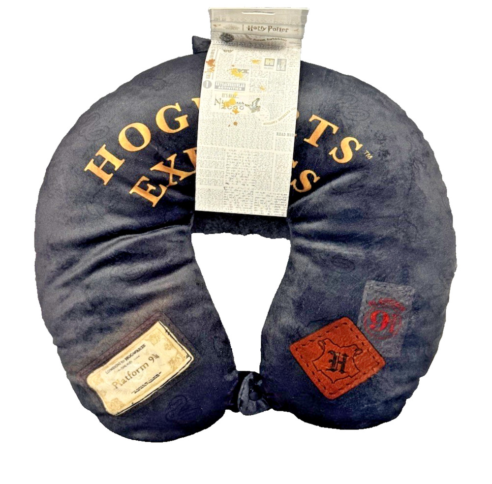 Harry Potter Black Travel Neck Pillow, Hogwart's Express